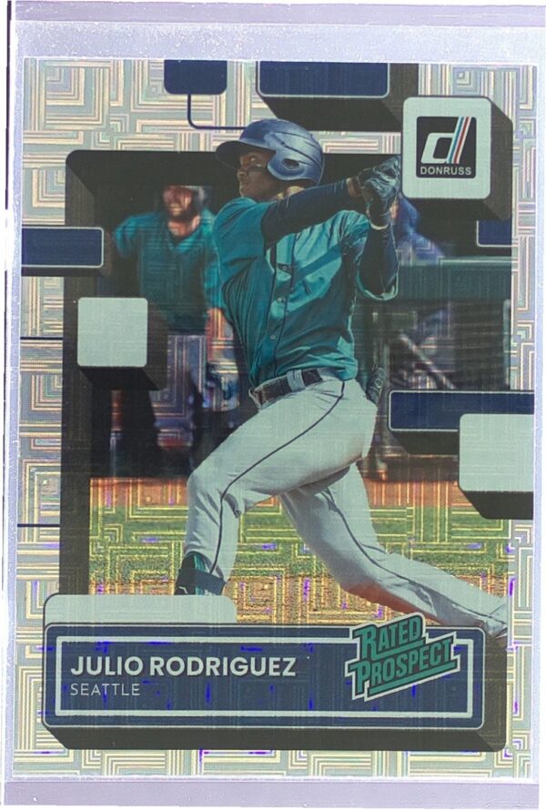 2022 Donruss Julio Rodriguez #RP-1 Mariners Rated Prospects Vector