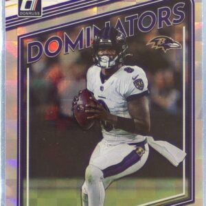 2022 Donruss Lamar Jackson #D9 Ravens Dominators