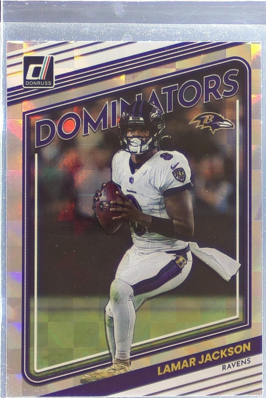 2022 Donruss Lamar Jackson #D9 Ravens Dominators