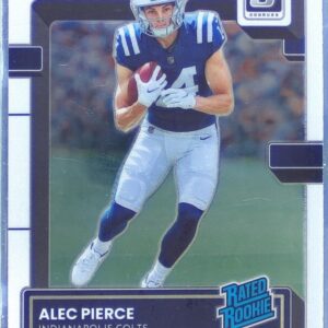 2022 Donruss Optic Alec Pierce RC #221 Colts