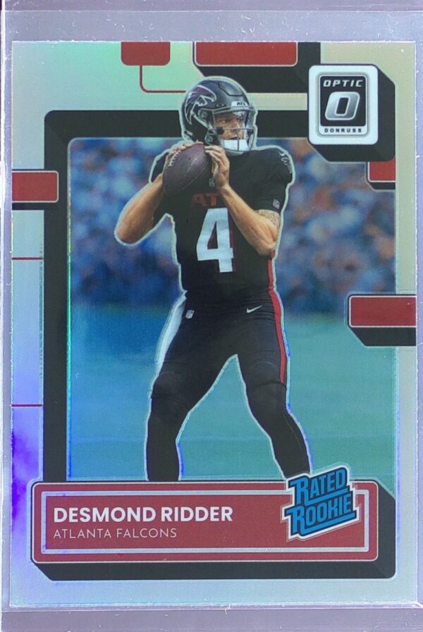 2022 Donruss Optic Desmond Ridder Holo RC #202 Falcons