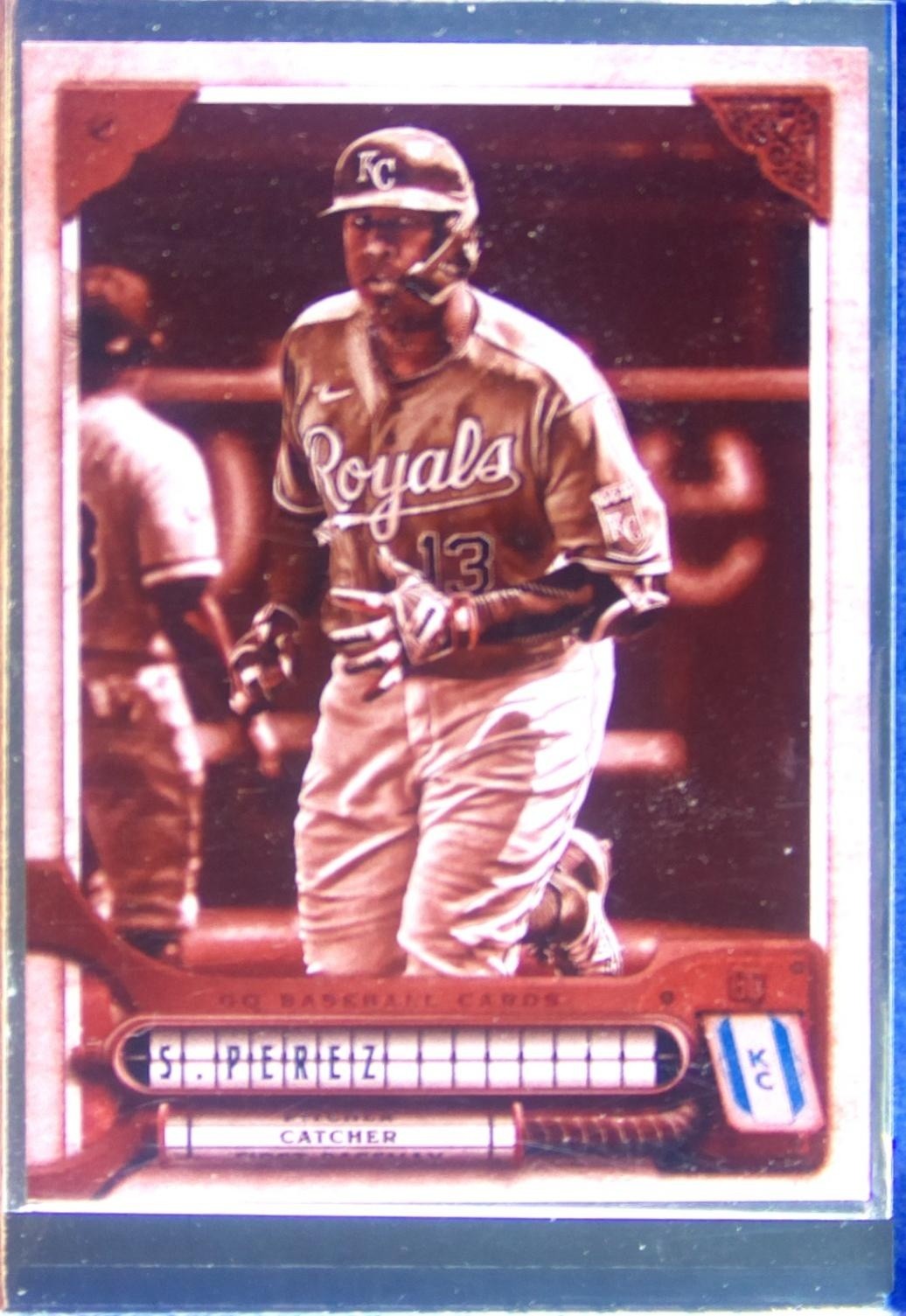 2022 Gypsy Queen Salvador Perez Sepia /99 #184 Royals