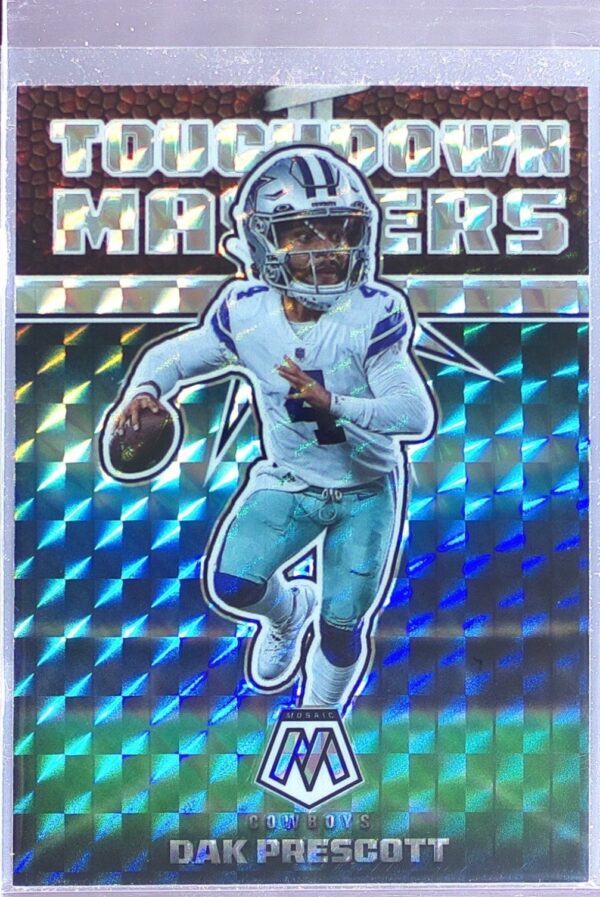 2022 Mosaic Dak Prescott #TD-7 Cowboys Touchdown Masters Mosaic