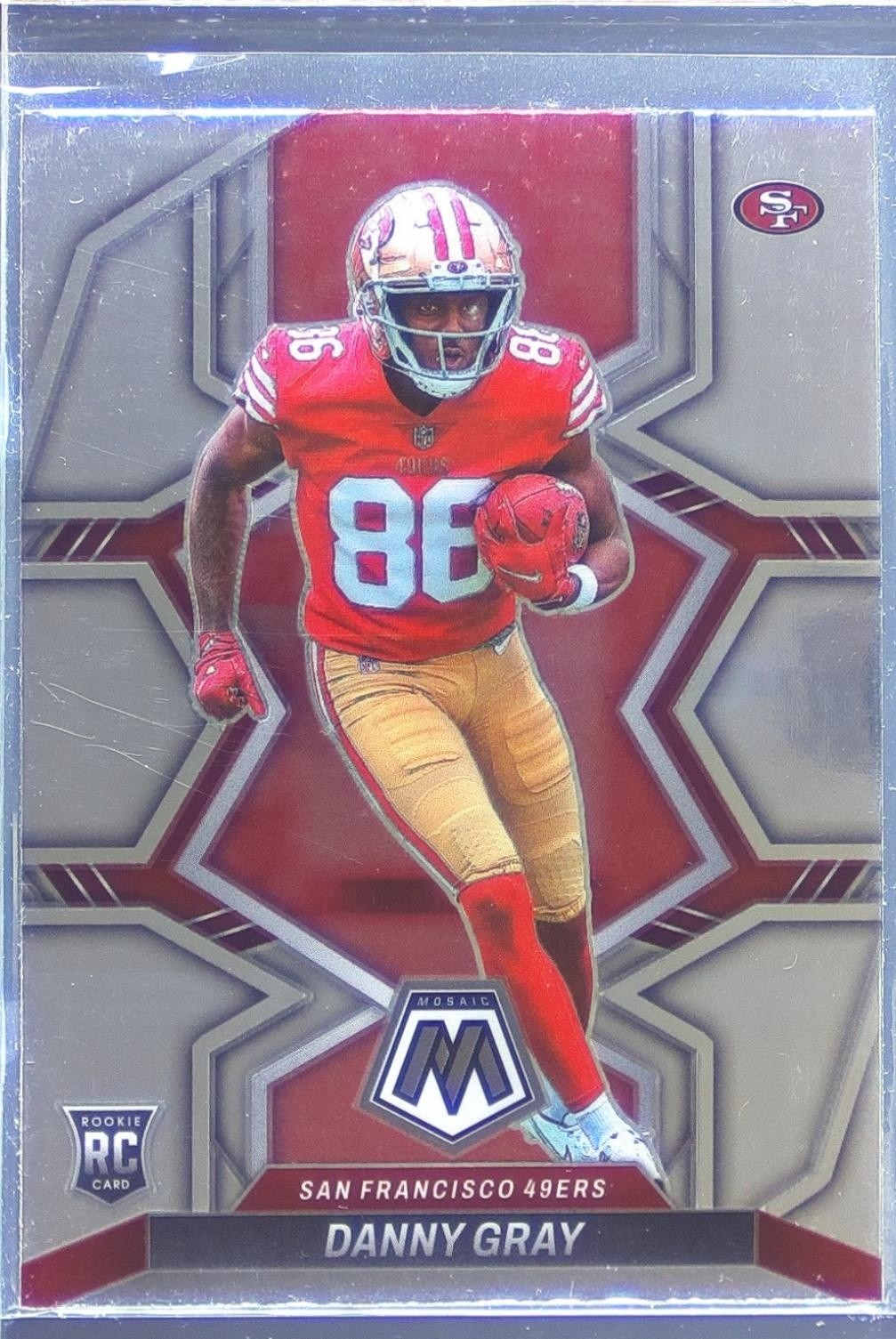 2022 Mosaic Danny Gray RC #338 49ers