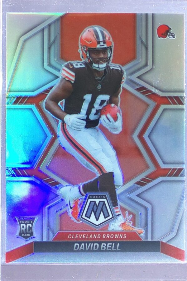 2022 Mosaic David Bell Silver RC #328 Browns