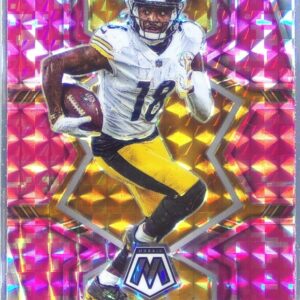 2022 Mosaic Diontae Johnson Mosaic Camo Pink #165 Steelers