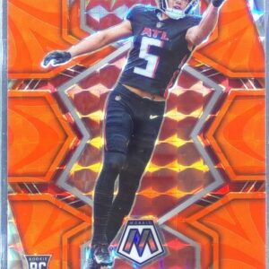 2022 Mosaic Drake London Mosaic Reactive Orange RC #275 Falcons