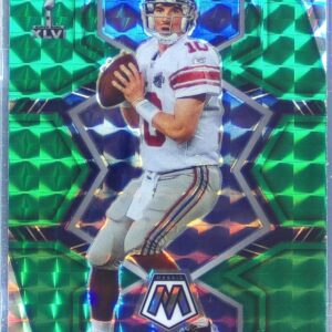 2022 Mosaic Eli Manning Mosaic Green #300 Giants