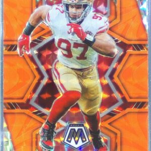 2022 Mosaic Nick Bosa Mosaic Reactive Orange #180 49ers