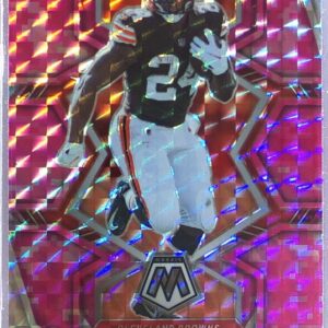 2022 Mosaic Nick Chubb Mosaic Camo Pink #47 Browns