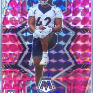 2022 Mosaic Nik Bonitto Mosaic Camo Pink RC #396 Broncos
