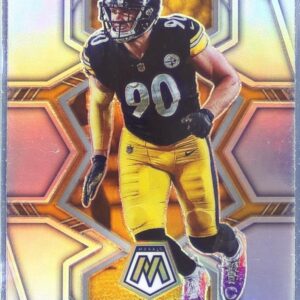 2022 Mosaic T.J. Watt Silver #167 Steelers