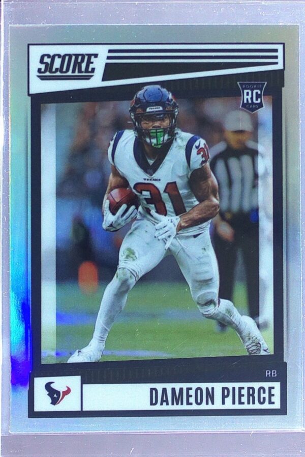 2022 Panini Chronicles Dameon Pierce #SP-345 Texans Score Premium Rookies Silver