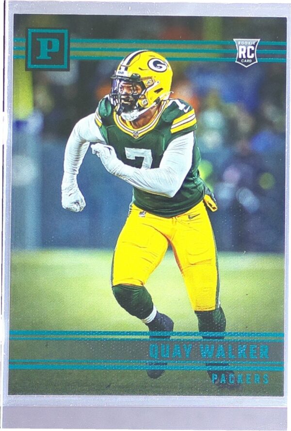 2022 Panini Chronicles Quay Walker RC #PA-26 Packers Panini Teal