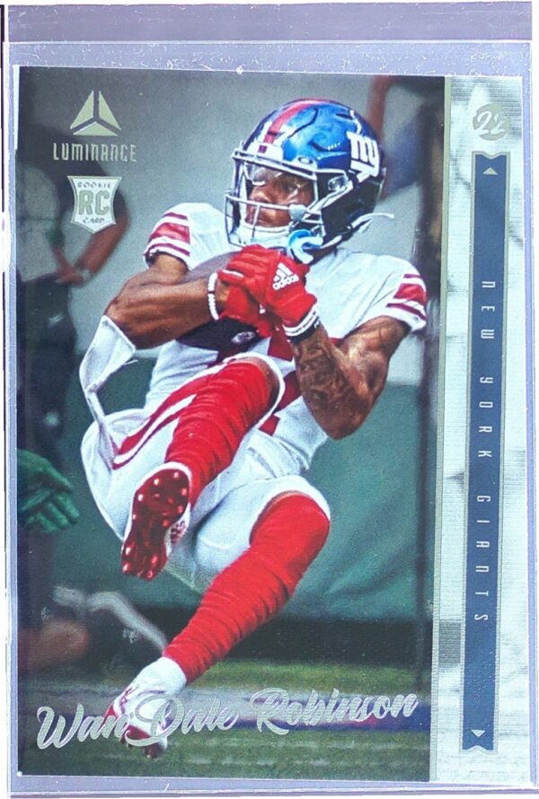 2022 Panini Chronicles Wan'Dale Robinson RC #211 Giants Luminance Update Rookies