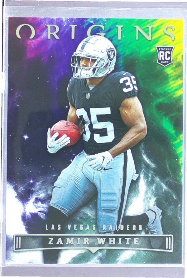 2022 Panini Origins Zamir White RC #142 Raiders