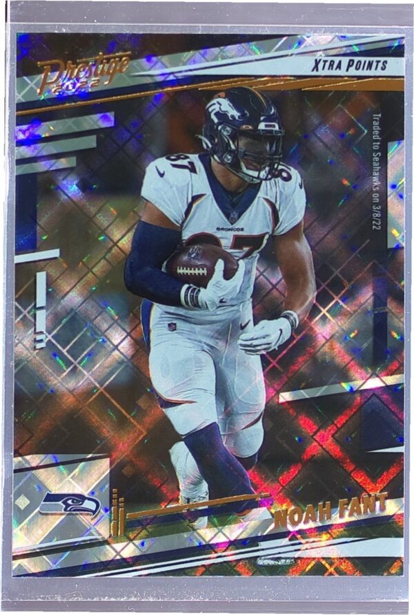 2022 Panini Prestige Noah Fant Xtra Points Diamond #259 Seahawks
