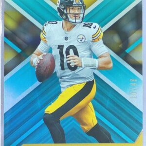2022 Panini XR Mitchell Trubisky Teal /49 #23 Steelers