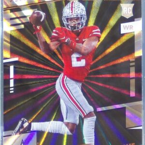 2022 Prestige Chris Olave Xtra Points Sunburst RC #310 Saints