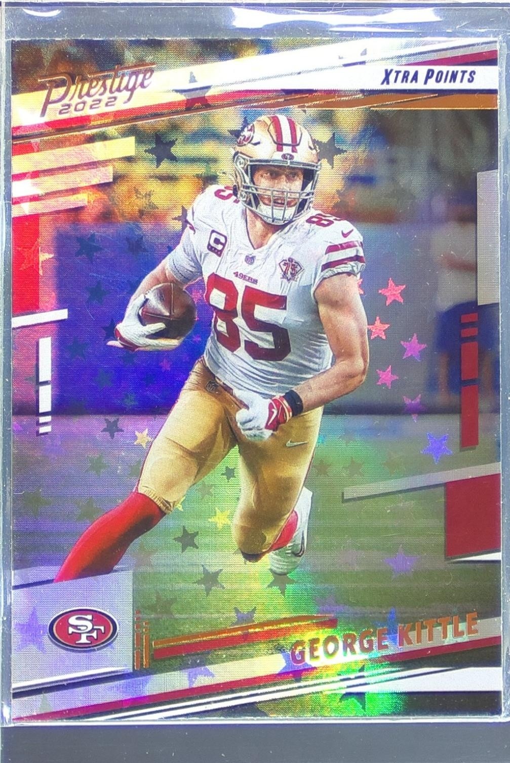 2022 Prestige George Kittle Xtra Points Astral #268 49ers