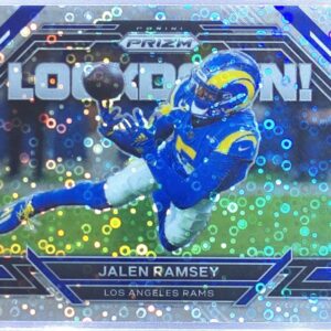 2022 Prizm Jalen Ramsey #L-4 Rams Lockdown! Prizms No Huddle