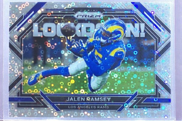 2022 Prizm Jalen Ramsey #L-4 Rams Lockdown! Prizms No Huddle