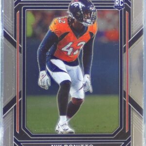 2022 Prizm Nik Bonitto RC #398 Broncos