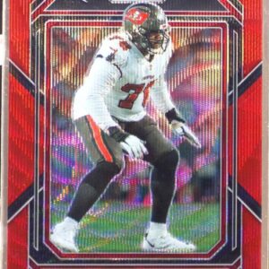 2022 Prizm Tristan Wirfs Red Wave /149 #277 Buccaneers