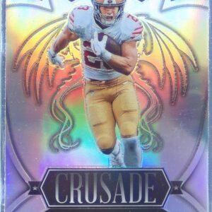 2022 Rookies & Stars Christian McCaffrey #CR-6 49ers Crusade Silver