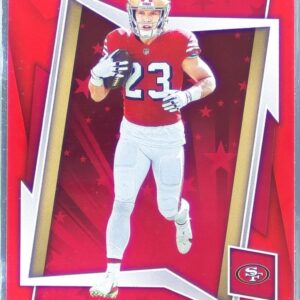 2022 Rookies & Stars Christian McCaffrey Red #13 49ers