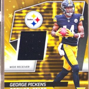 2022 Rookies & Stars George Pickens JSY RC #YO-GP Steelers Year One