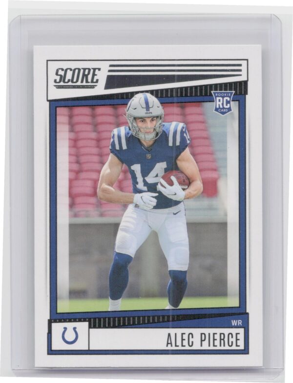 2022 Score Alec Pierce Rookie RC #386 Colts