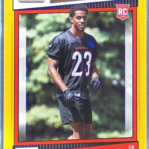 2022 Score Daxton Hill Gold RC #366 Bengals