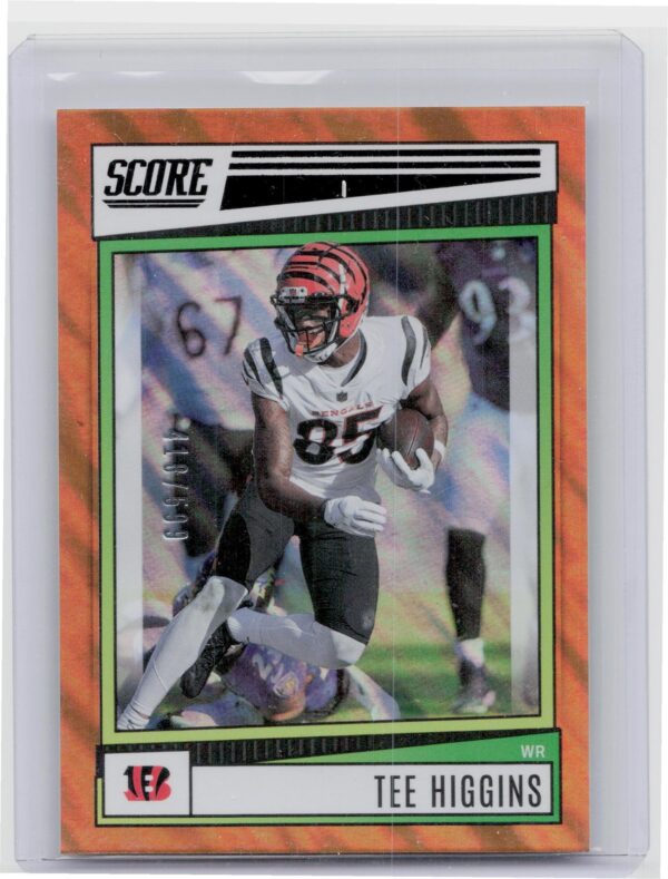 2022 Score Tee Higgins Lava /599 #192 Bengals