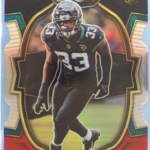2022 Select Devin Lloyd Black and Red Prizm Die Cut RC #43 Jaguars
