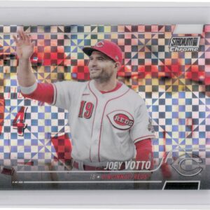 2022 Stadium Club Chrome Joey Votto X Fractor #267 Reds