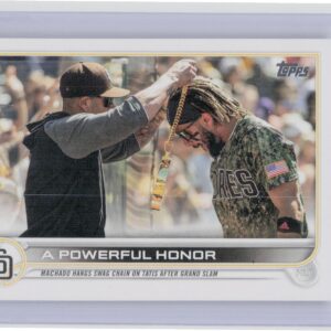 2022 Topps A Powerful Honor 582 Montgomery Machado #648 Padres