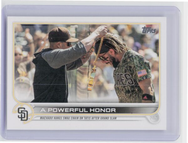 2022 Topps A Powerful Honor 582 Montgomery Machado #648 Padres