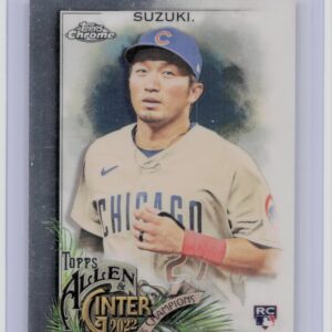 2022 Topps Allen & Ginter Chrome Seiya Suzuki Silver Portrait RC #235 Cubs