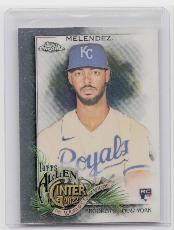 2022 Topps Allen & Ginter MJ Melendez Silver Portrait #289 Royals