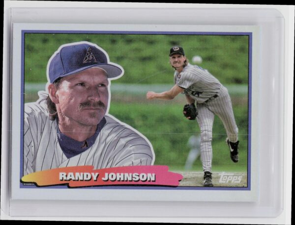 2022 Topps Archives Randy Johnson #88BF-40 Diamondbacks 1988 Topps Big Foil