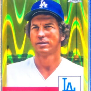 2022 Topps Chrome Platinum Anniversary Don Sutton Yellow RayWave Refractor /250