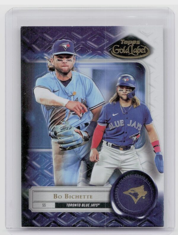 2022 Topps Gold Label Bo Bichette Class 3 #81 Jays