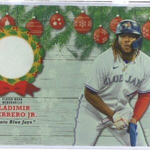 2022 Topps Holiday Vladimir Guerrero Jr. JSY #WRC-VG Jays Relics