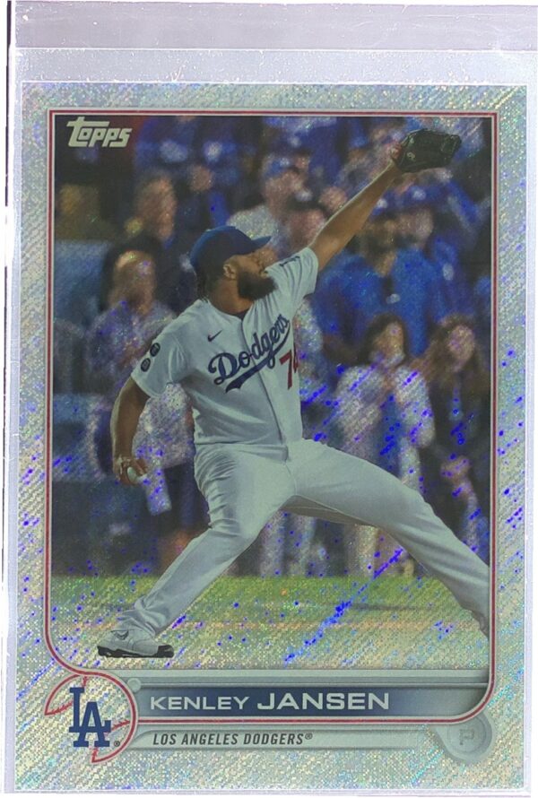 2022 Topps Kenley Jansen Foilboard Retail /875 #396 Dodgers