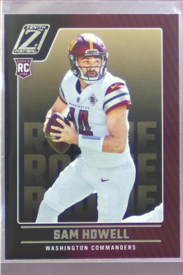 2022 Zenith Sam Howell Retail RC #105 Commanders