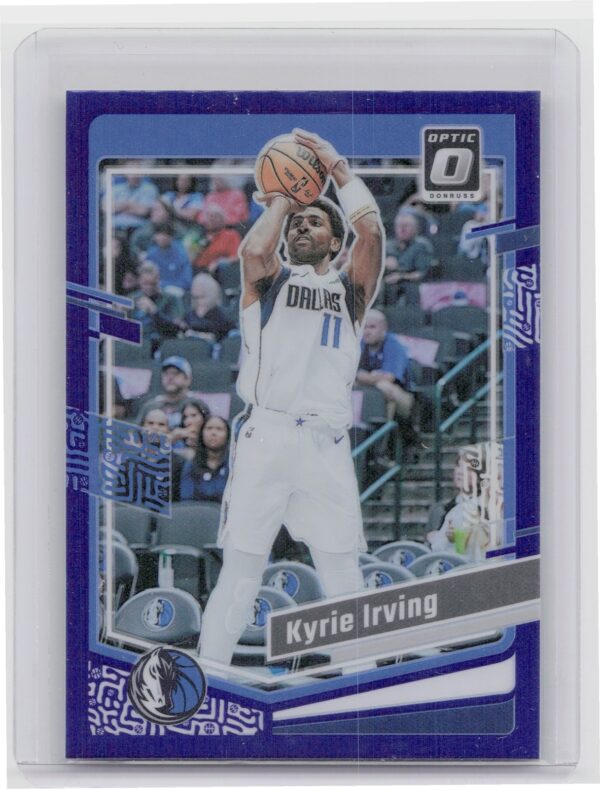 2023-24 Donruss Optic Kyrie Irving Purple 22 Mavericks