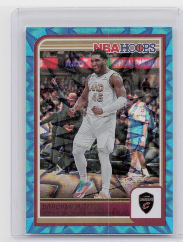 2023-24 Hoops Donovan Mitchell Teal Explosion #149 Cavaliers