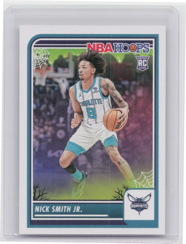 2023-24 Hoops Haunted Hoops Nick Smith Jr. RC 31 Hornets