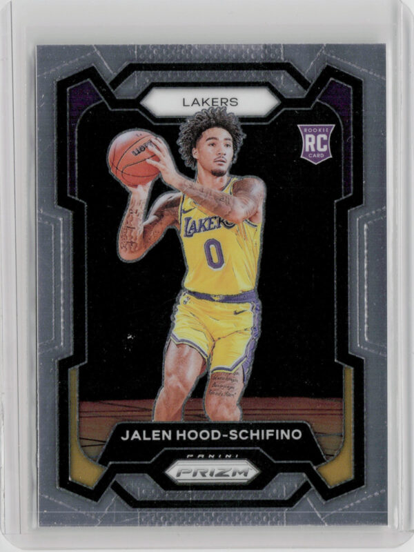 2023-24 Panini Prizm Jalen Hood-Schifino RC #145 Lakers